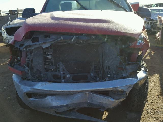3C6UR5JJ0EG287992 - 2014 RAM 2500 SLT 红色 照片 7