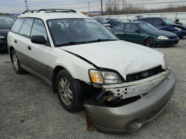 4S3BH675X27632956 - 2002 SUBARU LEGACY OUT WHITE photo 1