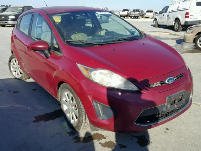 3FADP4EJ0BM121705 - 2011 FORD FIESTA SE MAROON photo 1