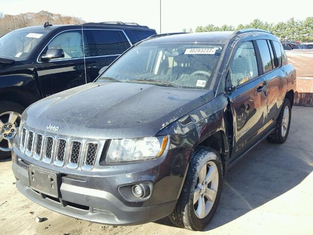 1C4NJDBB4FD248214 - 2015 JEEP COMPASS SP GRAY photo 2