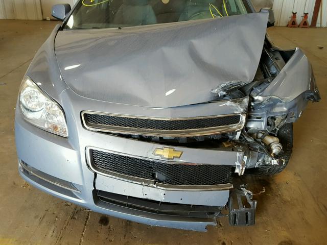 1G1ZH57B884237112 - 2008 CHEVROLET MALIBU 1LT GRAY photo 7