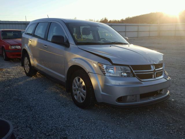 3C4PDCABXET241871 - 2014 DODGE JOURNEY SE GRAY photo 1