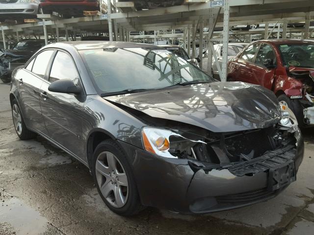 1G2ZG58B774190201 - 2007 PONTIAC G6 BASE GRAY photo 1