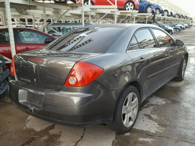 1G2ZG58B774190201 - 2007 PONTIAC G6 BASE GRAY photo 4