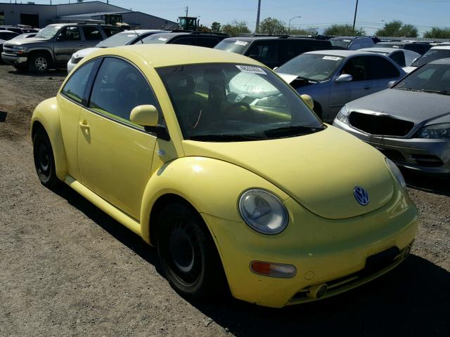 3VWCF21C0YM437339 - 2000 VOLKSWAGEN NEW BEETLE Sarı foto 1