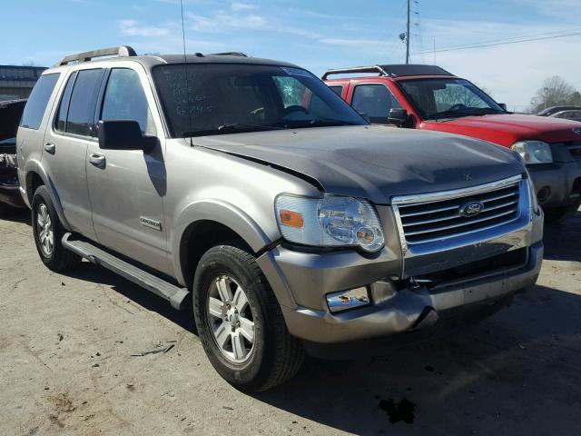 1FMEU73E28UA86745 - 2008 FORD EXPLORER X GRAY photo 1