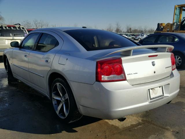 2B3CA9CV4AH299934 - 2010 DODGE CHARGER RA SILVER photo 3