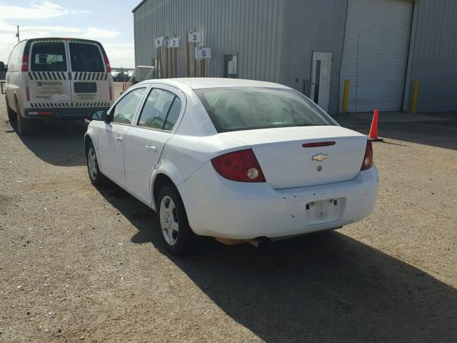 1G1AK55F167743476 - 2006 CHEVROLET COBALT LS WHITE photo 3