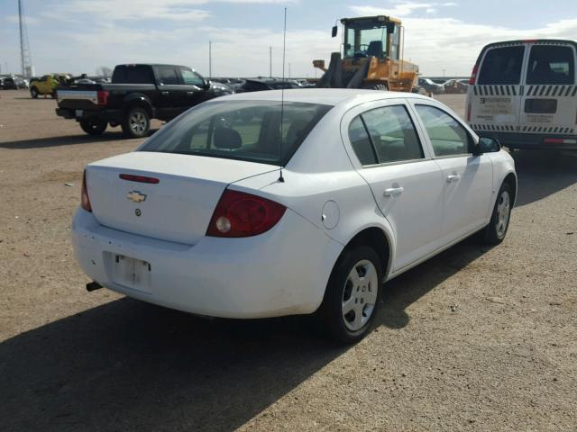 1G1AK55F167743476 - 2006 CHEVROLET COBALT LS WHITE photo 4