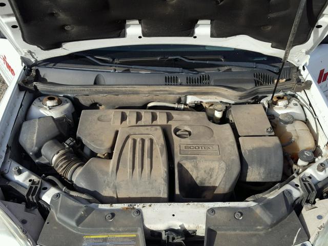 1G1AK55F167743476 - 2006 CHEVROLET COBALT LS WHITE photo 7