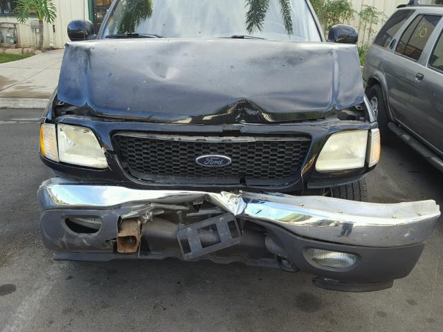 1FTRW08L73KD58578 - 2003 FORD F150 SUPER BLACK photo 7