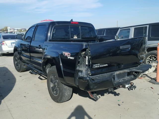 5TFJU4GN4CX025044 - 2012 TOYOTA TACOMA DOU BLACK photo 3