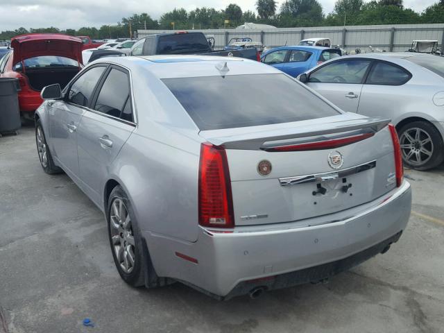 1G6DV57V690105806 - 2009 CADILLAC CTS HI FEA SILVER photo 3