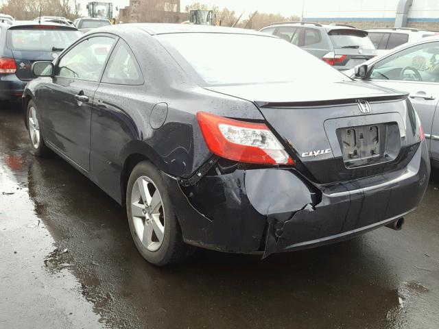 2HGFG118X8H549696 - 2008 HONDA CIVIC EX 黑色 照片 3
