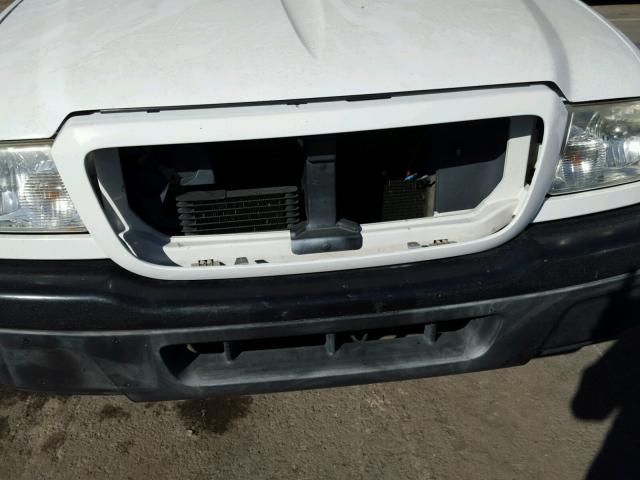 1FTYR10UX4PA36096 - 2004 FORD RANGER WHITE photo 9