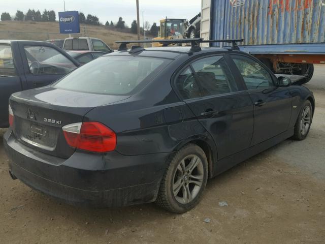 WBAVC73558KX90163 - 2008 BMW 328 XI SUL BLACK photo 4