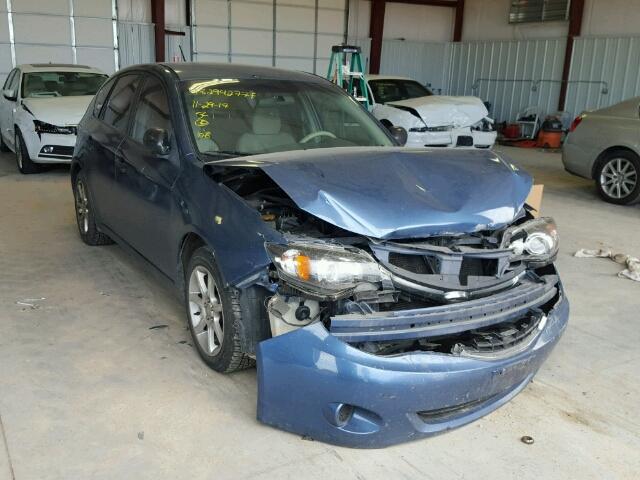 JF1GH61648H803281 - 2008 SUBARU IMPREZA 2. BLUE photo 1