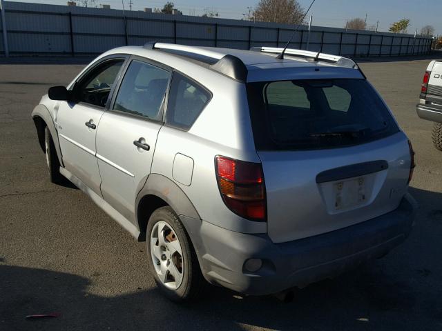 5Y2SL65828Z418309 - 2008 PONTIAC VIBE SILVER photo 3