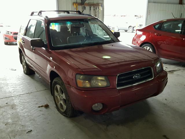 JF1SG65623H717869 - 2003 SUBARU FORESTER 2 RED photo 1