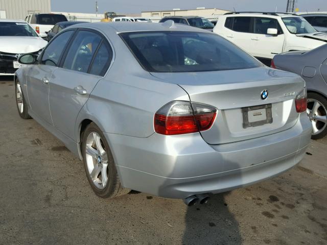 WBAVB33556KS33892 - 2006 BMW 330 I SILVER photo 3