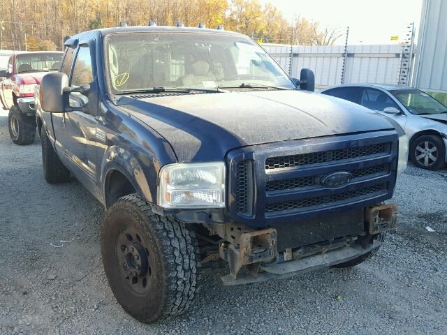 1FTSX21P15EA48421 - 2005 FORD F250 SUPER BLUE photo 1