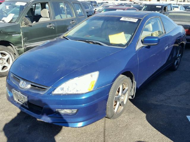 1HGCM82716A013015 - 2006 HONDA ACCORD EX 蓝色 照片 2