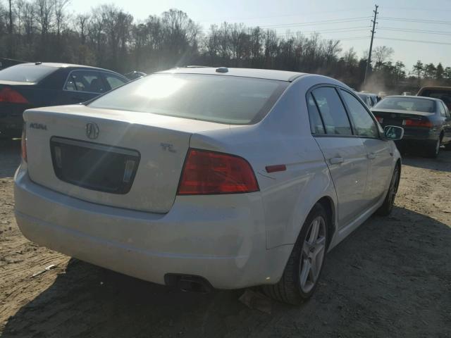 19UUA66286A069856 - 2006 ACURA 3.2TL WHITE photo 4