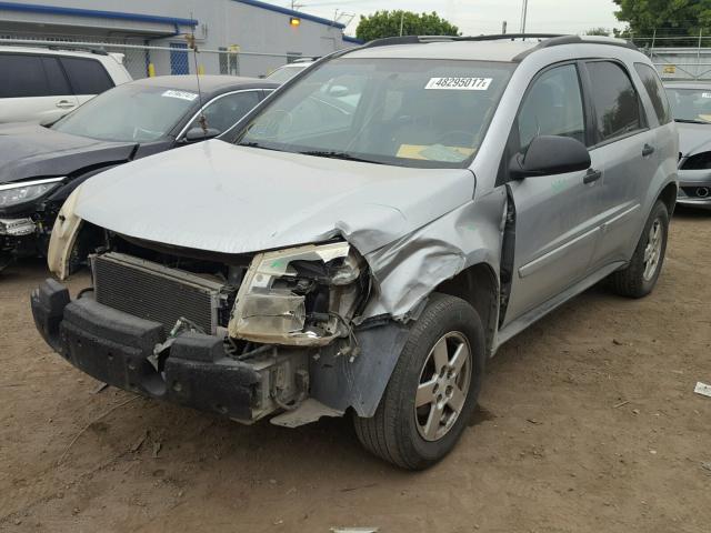 2CNDL13F356129469 - 2005 CHEVROLET EQUINOX LS SILVER photo 2