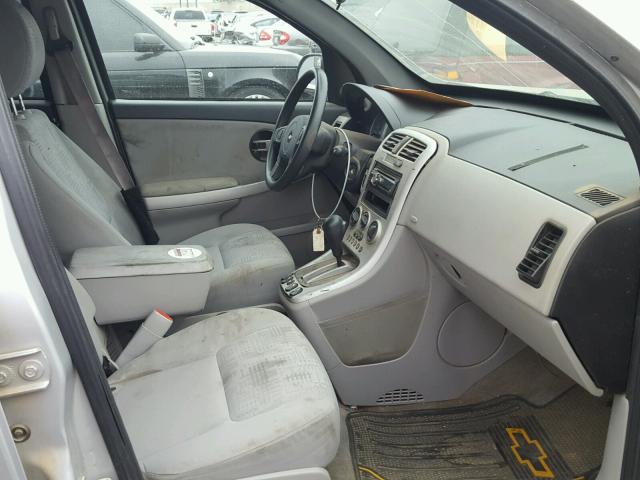 2CNDL13F356129469 - 2005 CHEVROLET EQUINOX LS SILVER photo 5