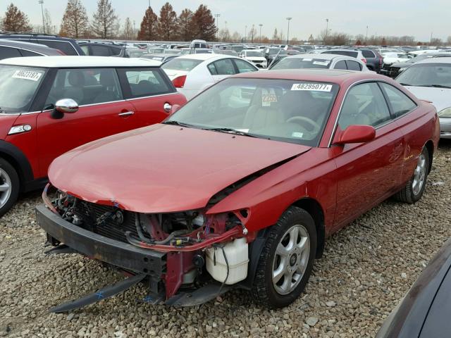 2T1CF22P9YC284117 - 2000 TOYOTA CAMRY SOLA RED photo 2