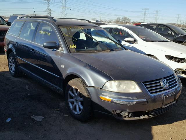 WVWVD63B94E031816 - 2004 VOLKSWAGEN PASSAT GLS GRAY photo 1