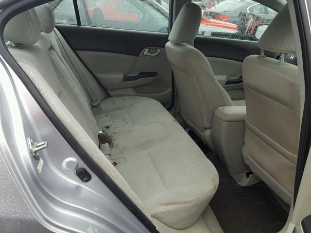 19XFB2F84CE310970 - 2012 HONDA CIVIC EX 银色 照片 6