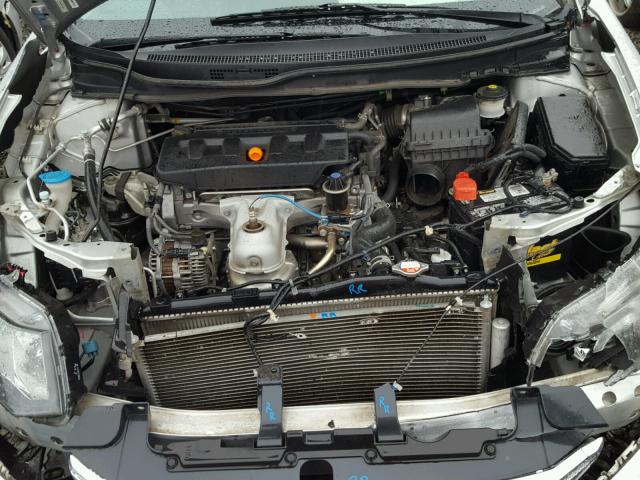 19XFB2F84CE310970 - 2012 HONDA CIVIC EX 银色 照片 7