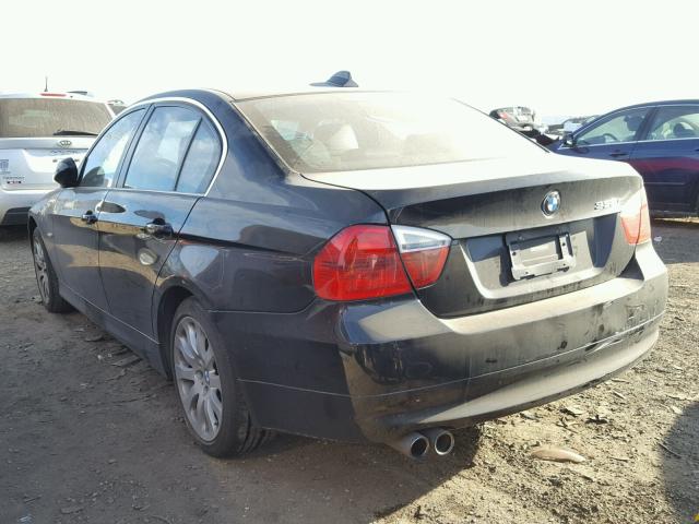 WBAVB33516PS14890 - 2006 BMW 330 I BLACK photo 3