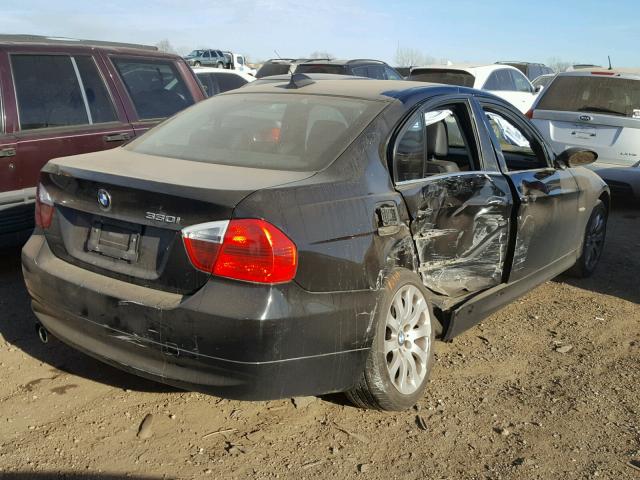 WBAVB33516PS14890 - 2006 BMW 330 I BLACK photo 4