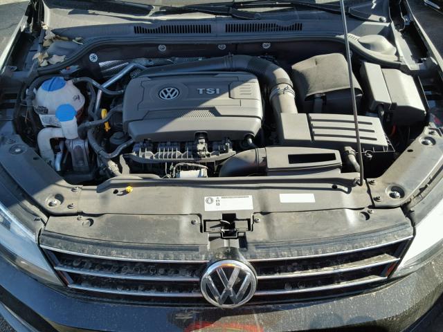 3VWD17AJ3FM343354 - 2015 VOLKSWAGEN JETTA SE BLACK photo 7