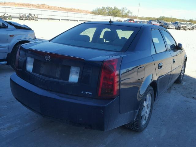 1G6DP567250171972 - 2005 CADILLAC CTS HI FEA BLUE photo 4