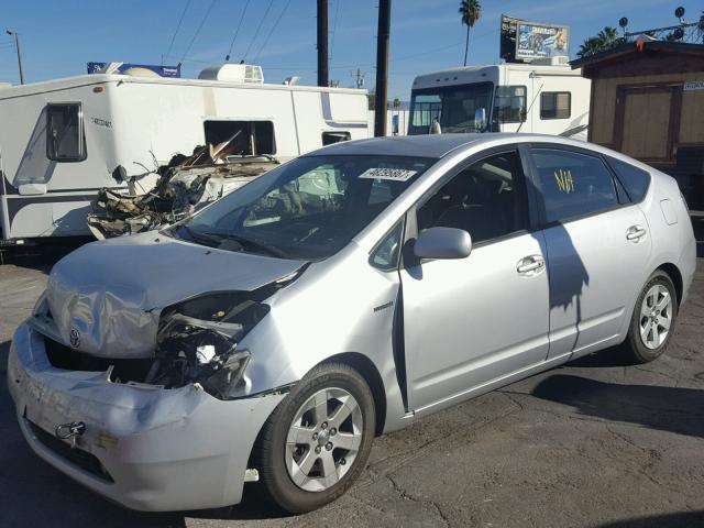 JTDKB20U867508590 - 2006 TOYOTA PRIUS SILVER photo 2