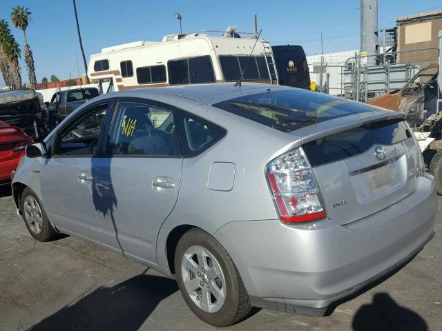 JTDKB20U867508590 - 2006 TOYOTA PRIUS SILVER photo 3