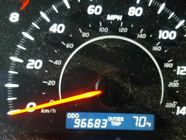 4T4BF3EKXAR035255 - 2010 TOYOTA CAMRY BASE RED photo 8