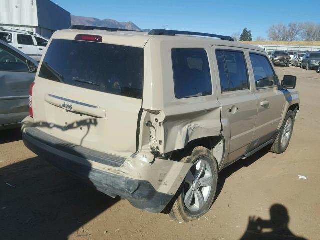 1C4NJPBB5GD790585 - 2016 JEEP PATRIOT SP TAN photo 4