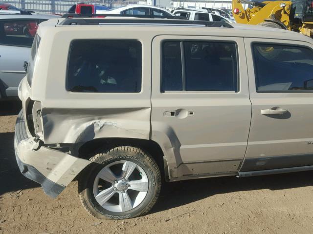 1C4NJPBB5GD790585 - 2016 JEEP PATRIOT SP TAN photo 9