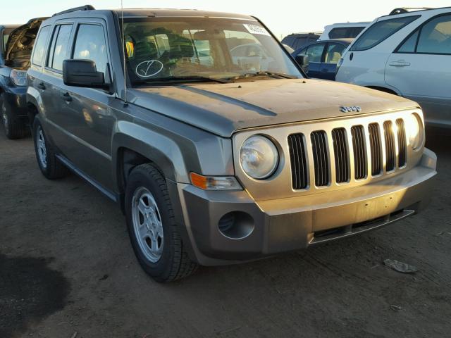 1J8FT28087D358086 - 2007 JEEP PATRIOT SP GOLD photo 1