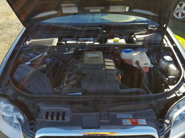 WAUDF78E57A088313 - 2007 AUDI A4 2.0T QU GRAY photo 7