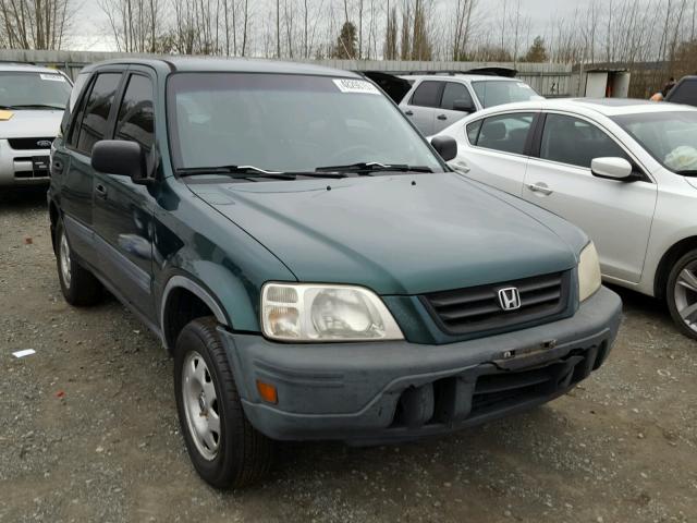 JHLRD2848YS002127 - 2000 HONDA CR-V LX GREEN photo 1