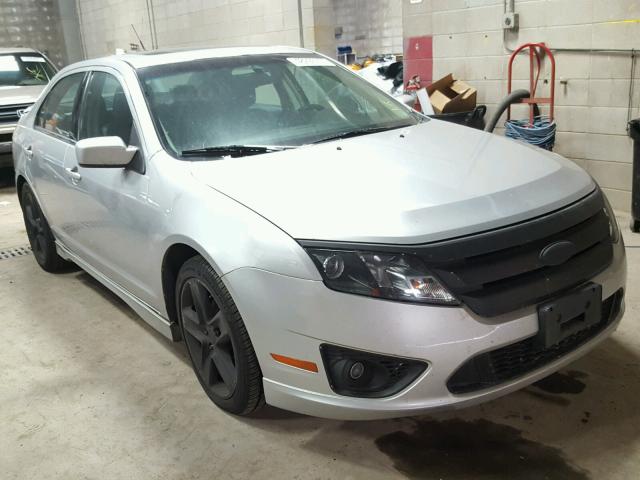 3FAHP0KC5AR394172 - 2010 FORD FUSION SPO SILVER photo 1