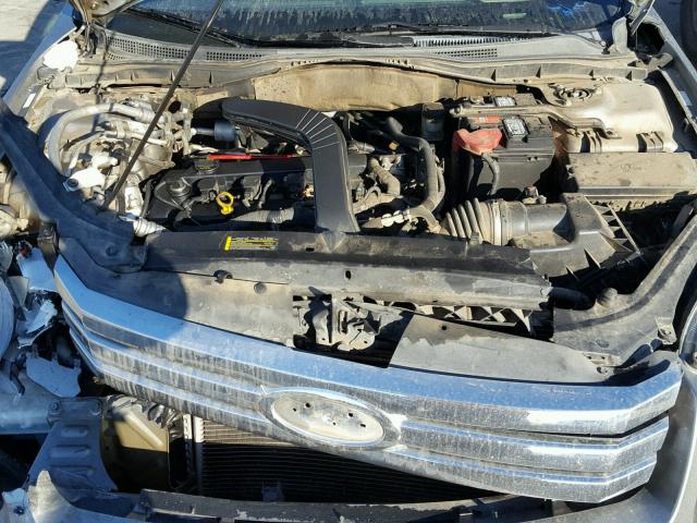 3FAHP07Z18R223961 - 2008 FORD FUSION SE GRAY photo 7