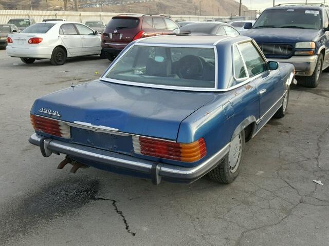 10704412006678 - 1973 MERCEDES-BENZ 450SL BLUE photo 4