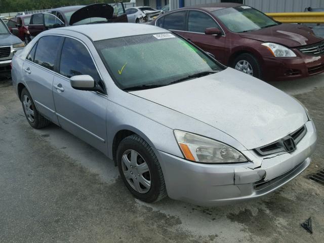 3HGCM56445G706921 - 2005 HONDA ACCORD LX SILVER photo 1