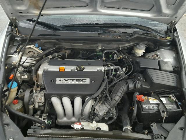 3HGCM56445G706921 - 2005 HONDA ACCORD LX SILVER photo 7